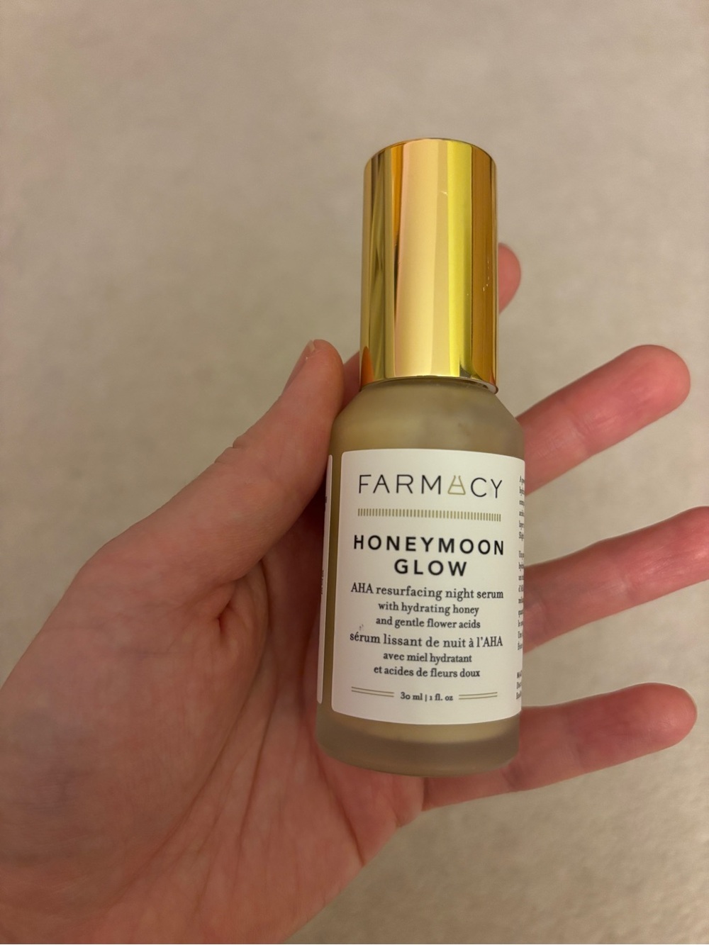 NEW Farmacy Honeymoon Glow Night Serum